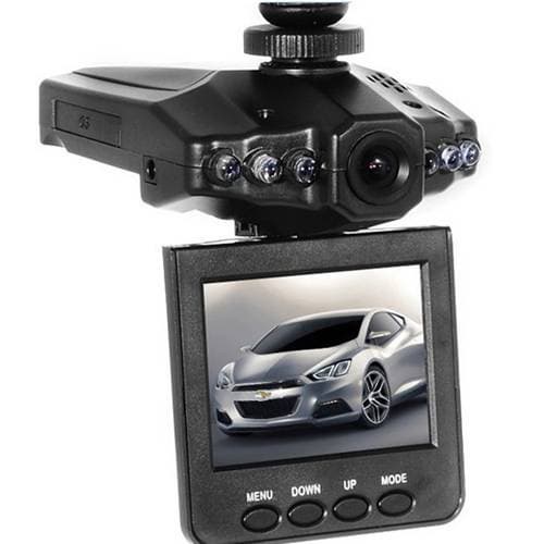 Car Camera Recorder free shipping car dvr 2-5- LCD Screen 6 IR Night vision digital video recorder c